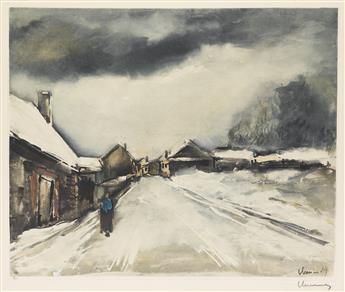 MAURICE DE VLAMINCK (after) Two prints